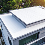 Home 6 Flat Roof Installation