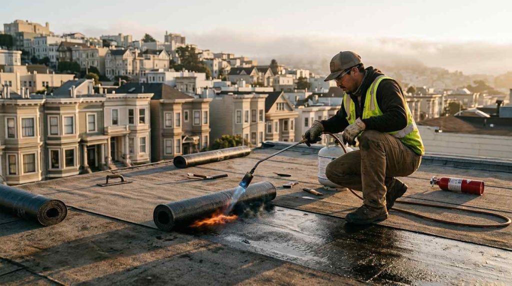 Torch Down Roofing Cost SF 2026: Why Quotes Vary So Much 2 Torch Down Roofing Cost SF 2026